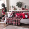 Χριστουγεννιάτικο Ριχτάρι Teoran-Κουβέρτα Καναπέ Berry 16 - 130 x 170 cm