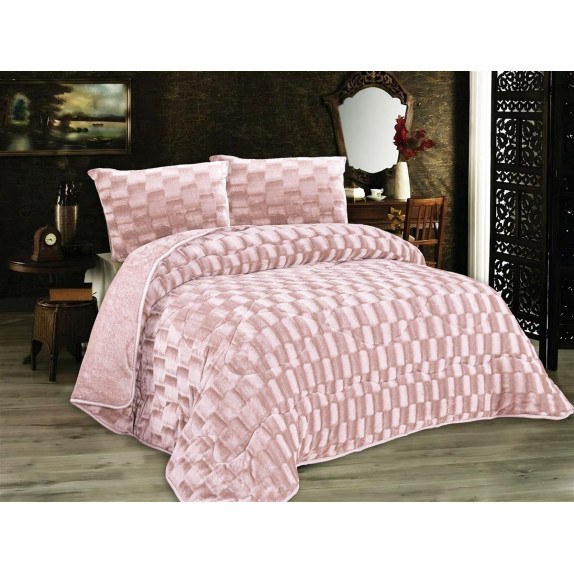 Κουβερτοπάπλωμα Μονό Dimcol 750 gsm 1940 Salmon Rose 160x220