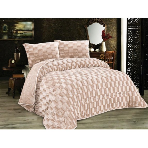 Κουβερτοπάπλωμα Υπέρδιπλο Dimcol 750 gsm 1940 Mocha 220x240