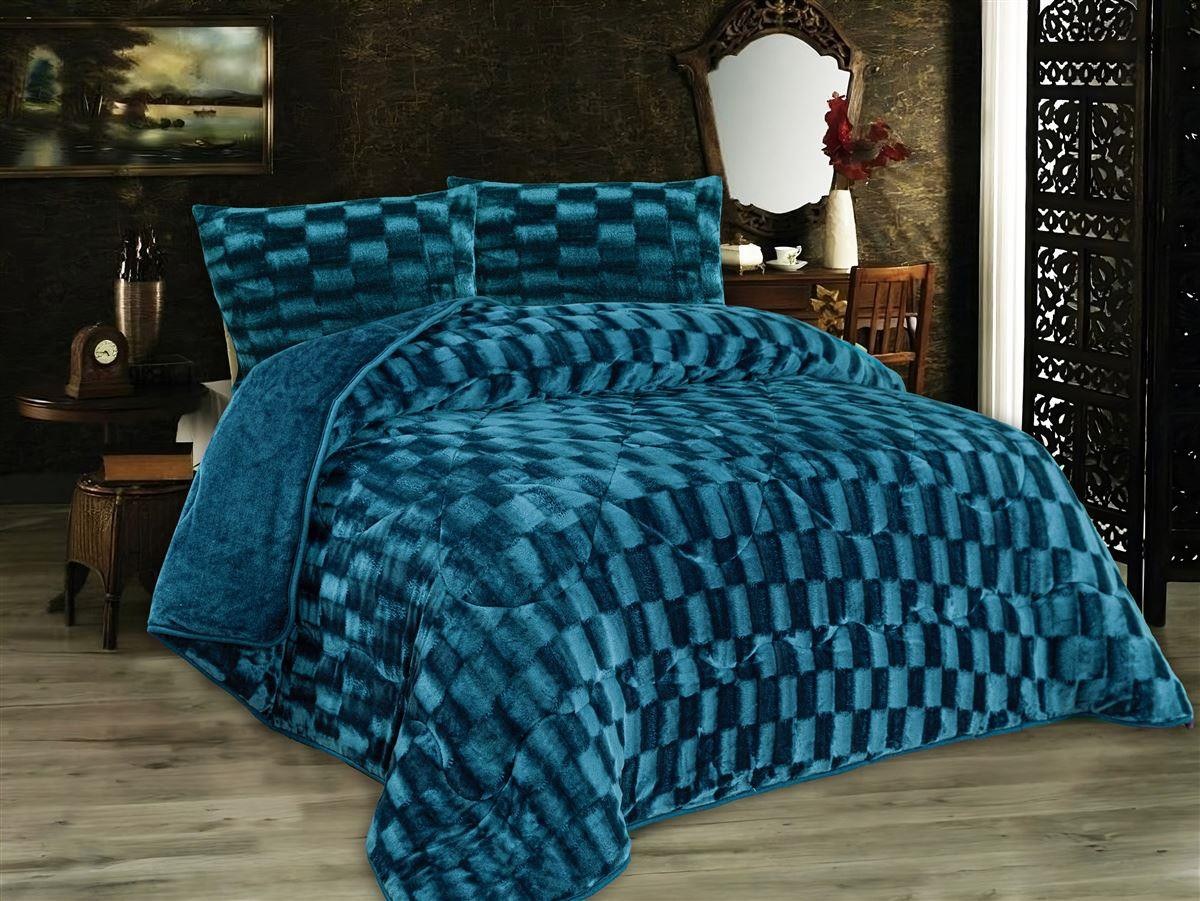 Κουβερτοπάπλωμα Μονό Dimcol 750 gsm 1940 Petrol 160x220