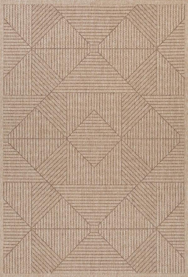 Χαλί New Plan Ethnik 2011C Brown/Caramel Beige 133x190