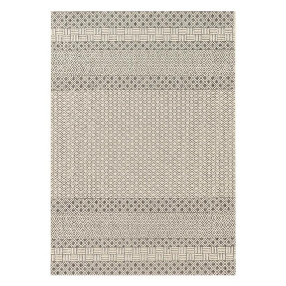 Χαλί New Plan Ethnik 1391D Grey 160x230