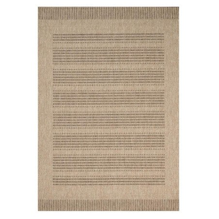 Χαλί New Plan Ethnik 203607C Brown/Caramel Beige 070x140