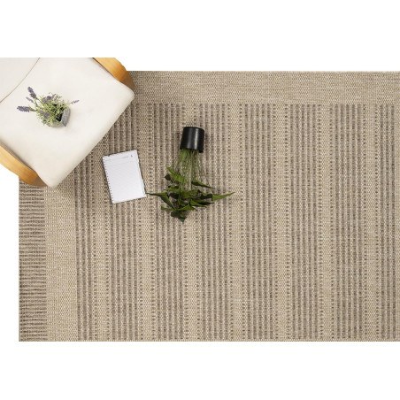 Χαλί New Plan Ethnik 203607C Brown/Caramel Beige 133x190