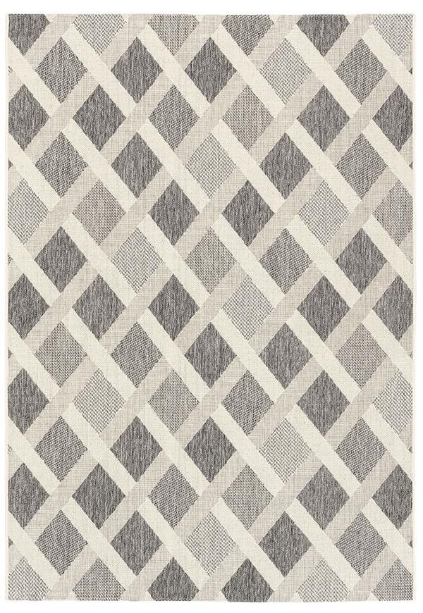 Χαλί New Plan Ethnik 3729D Grey 160x230