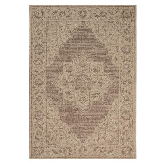 Χαλί New Plan Ethnik 204005C Brown/Caramel Beige 200x285