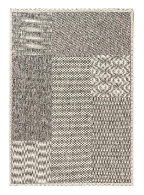 Χαλί New Plan Ethnik 4526D Grey 160x230