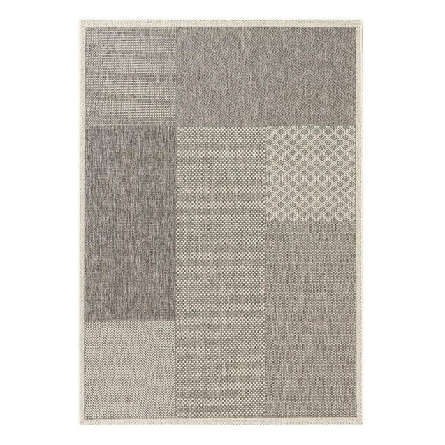 Χαλί New Plan Ethnik 4526D Grey 070x140