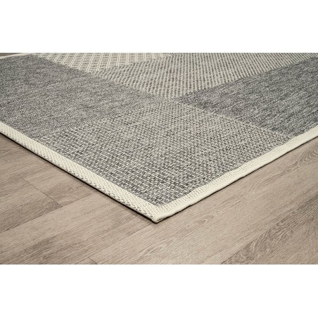 Χαλί New Plan Ethnik 4526D Grey 070x140