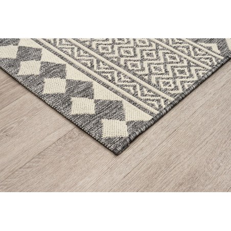 Χαλί New Plan Ethnik 7525D Grey 070x140