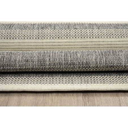 Χαλί New Plan Ethnik 8223D Grey 070x140