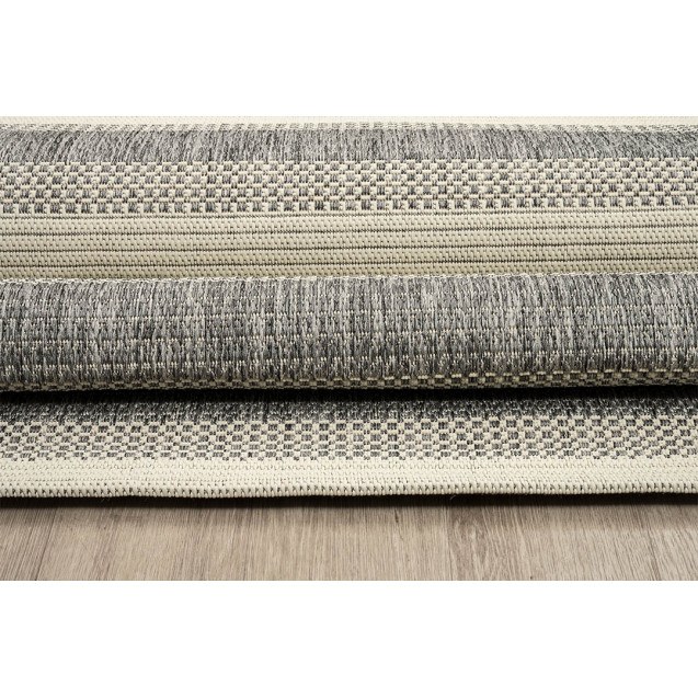 Χαλί New Plan Ethnik 8223D Grey 200x285