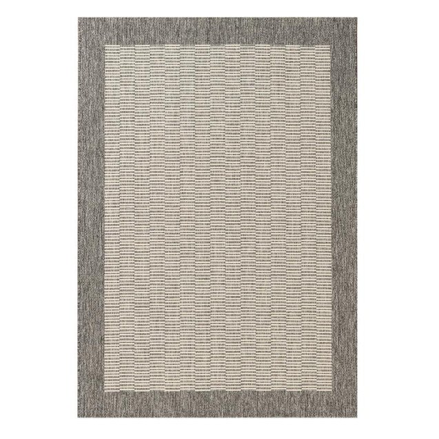 Χαλί New Plan Ethnik 9825D Grey 133x190