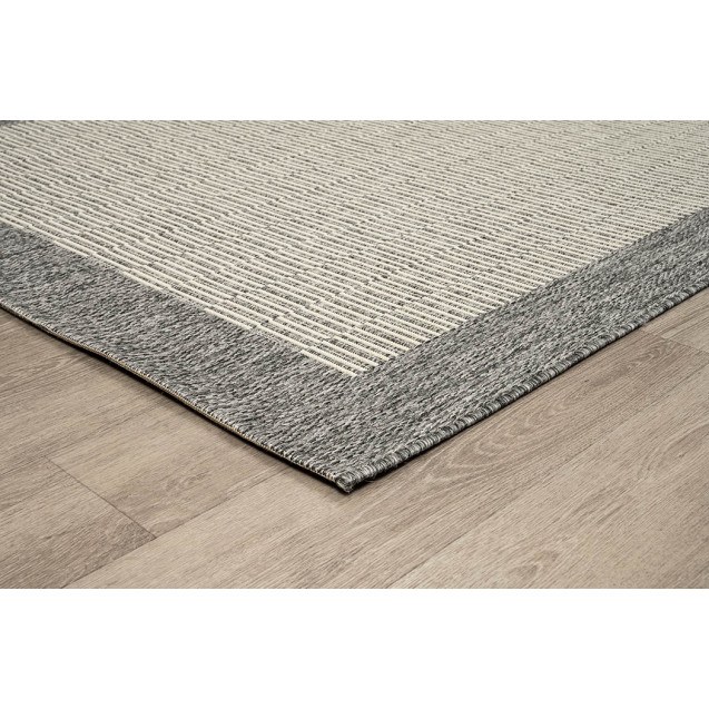 Χαλί New Plan Ethnik 9825D Grey 133x190