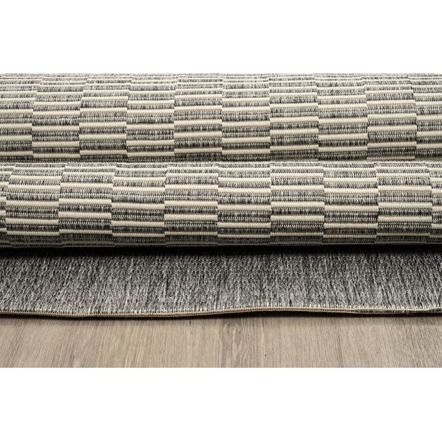 Χαλί New Plan Ethnik 9825D Grey 133x190