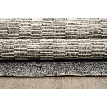 Χαλί New Plan Ethnik 9825D Grey 133x190