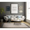 Χαλί New Plan Ethnik 9825D Grey 133x190