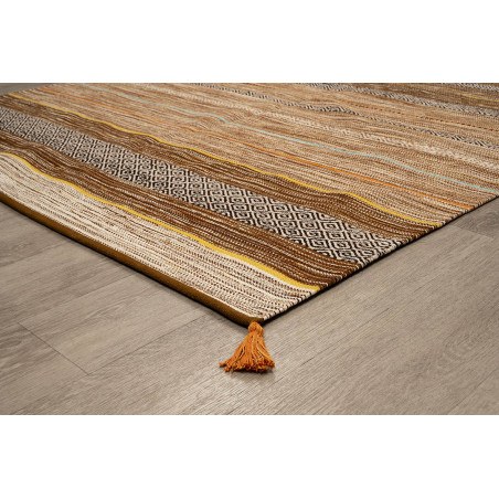 Χαλί New Plan Antique Kilim Χειροποιητο 6080 Beige 200x285