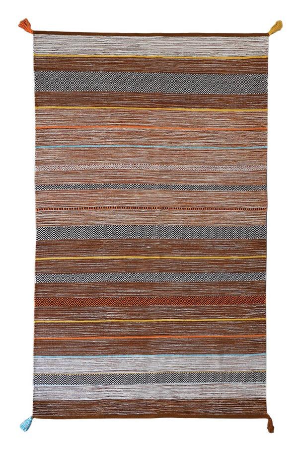 Χαλί New Plan Antique Kilim Χειροποιητο 6080 Beige 133x190