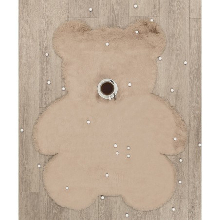 Χαλί New Plan Puffy Fc5 Taupe Bear Antislip 090x110