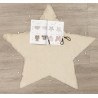 Χαλί New Plan Puffy Fc3B Beige Star Antislip 160x160