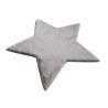 Χαλί New Plan Puffy Fc6 Light Grey Star Antislip 120x120