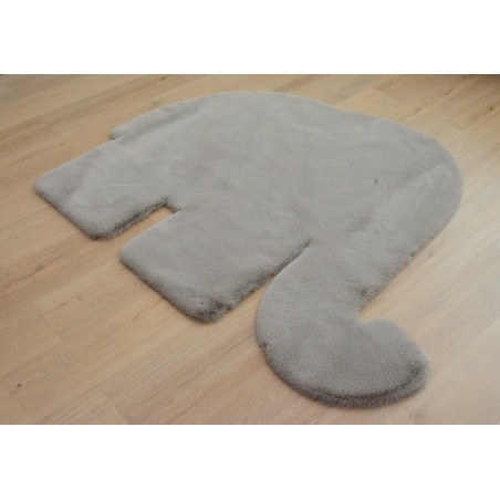 Χαλί New Plan Puffy Fc25 Taupe New Elephant Antislip 120x150