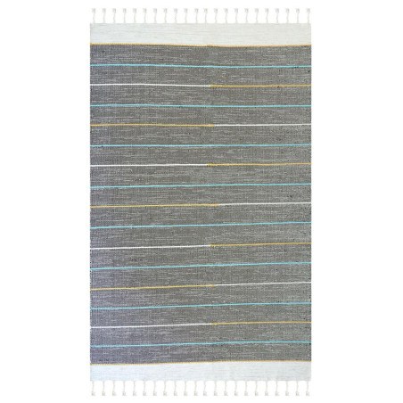 Χαλί New Plan Ribella Χειροποιητο 100 D.Grey 200x285