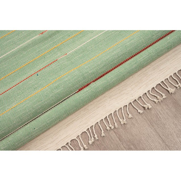 Χαλί New Plan Ribella Χειροποιητο 300 Green...