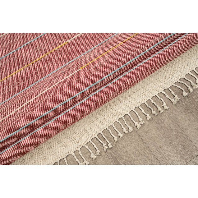 Χαλί New Plan Ribella Χειροποιητο 400 Red 160x230