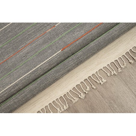 Χαλί New Plan Ribella Χειροποιητο 500 L.Grey 160x230