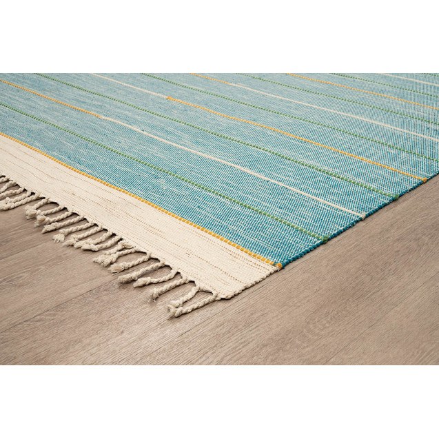 Χαλί New Plan Ribella Χειροποιητο 700 Blue 160x230