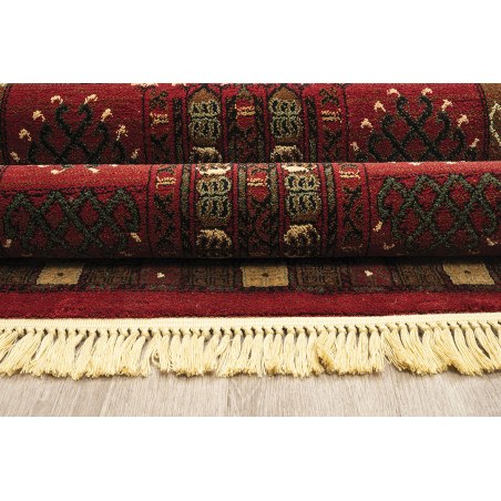 Χαλί New Plan Persia 2273 Burgundy Με Κροσσι 200x290