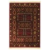 Χαλί New Plan Persia 2273 Burgundy Με Κροσσι 133x190
