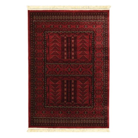 Χαλί New Plan Persia 2288 Burgundy Με Κροσσι 080x150