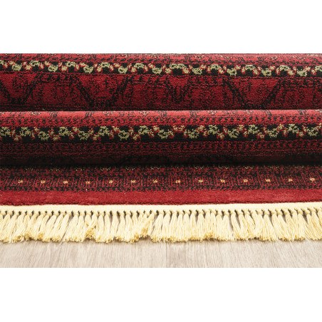 Χαλί New Plan Persia 2288 Burgundy Με Κροσσι 080x150