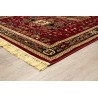 Χαλί New Plan Persia 6057 Burgundy Με Κροσσι 080x150