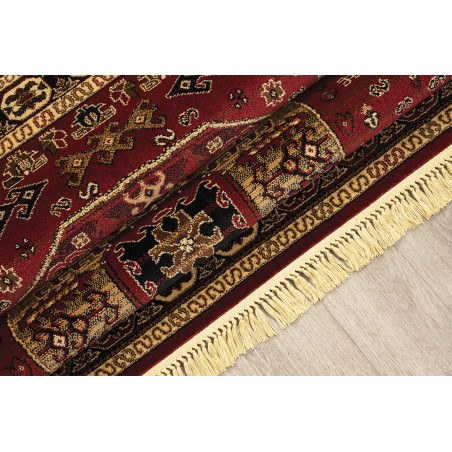 Χαλί New Plan Persia 6057 Burgundy Με Κροσσι 200x250