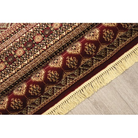 Χαλί New Plan Persia 7838 Burgundy Με Κροσσι 080x150
