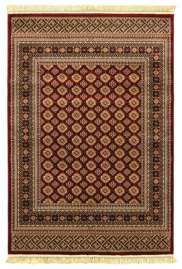 Χαλί New Plan Persia 7838 Burgundy Με Κροσσι 160x230