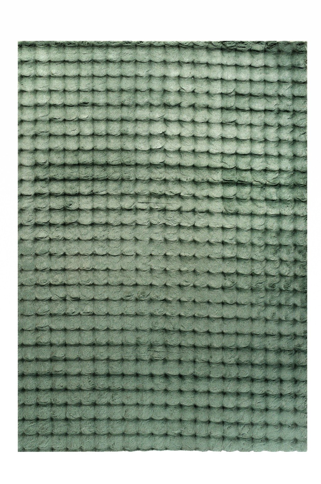 Living Σετ Χαλιά Κρεβατοκάμαρας 3 Τεμαχίων Living Carpets Fuzzy 26164-41 Πρασινο-Μεντα 66x140(x2)+66x220(x1)