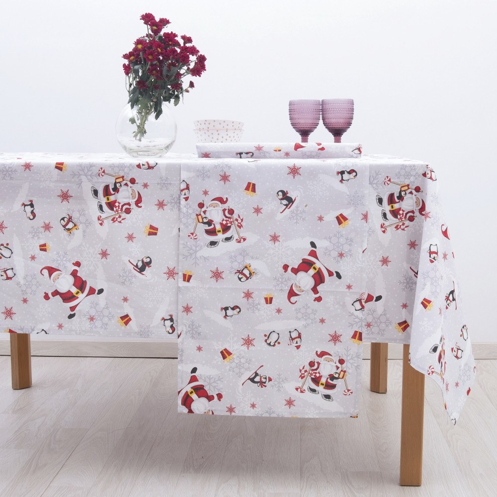 Τραπεζομάντηλο Dimeco 140Χ220 Penguins