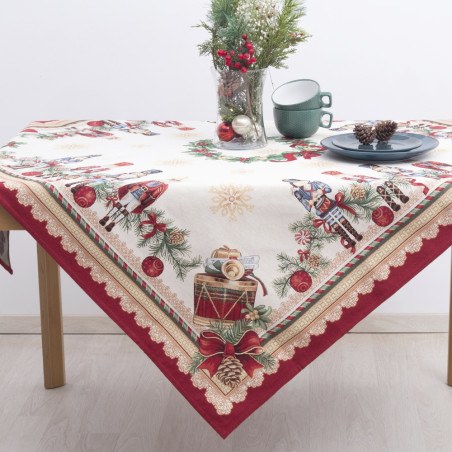 Τραπεζομάντηλο Dimeco 140Χ180 8945 Red