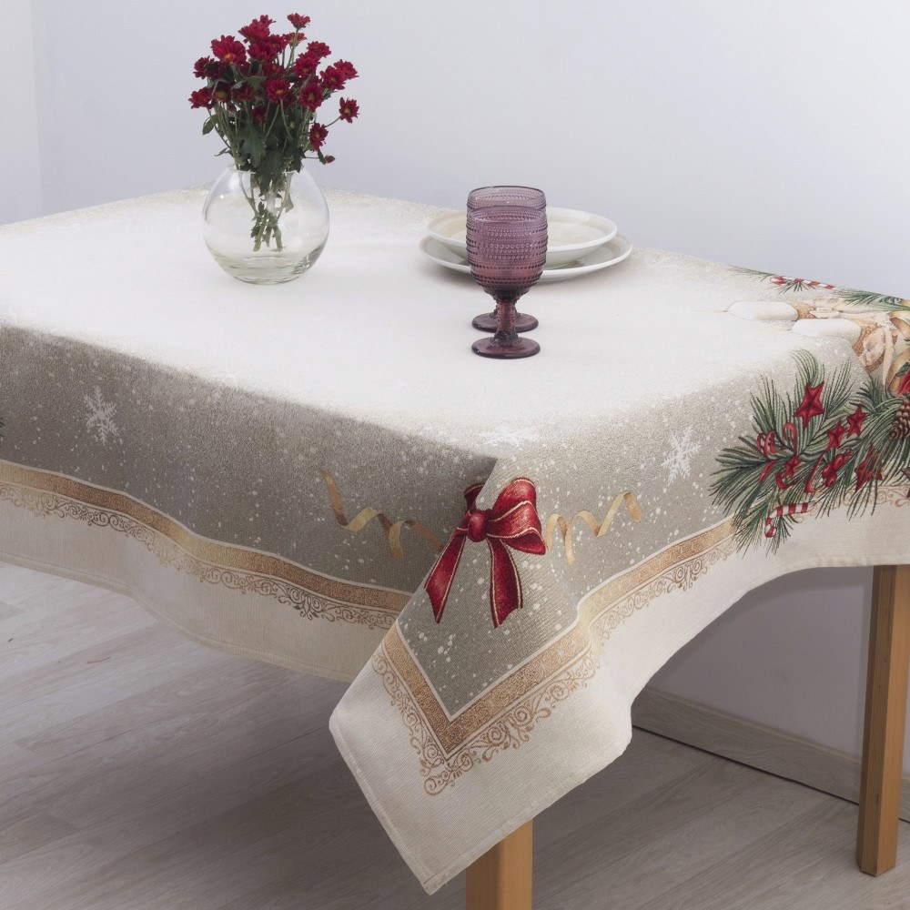 Dimeco - ΣΗΜΑΝΤΙΚΟ: Σε περίπτωση διαφοράς τιμής από το κατάστημα ισχύει παντα και μόνο η τιμή του καταστήματος Τραπεζομάντηλο Dimeco 140Χ220 8939