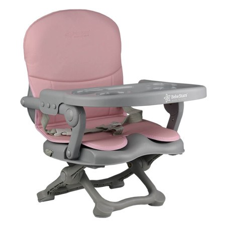 Καρεκλάκι Φαγητού-Ταξιδιού Bebe Stars Booster Tasty Pink 895-185