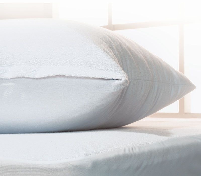 Επίστρωμα μαξιλαριού Terry&Pu Nef-Nef Σετ 2ΤΜΧ 50x70