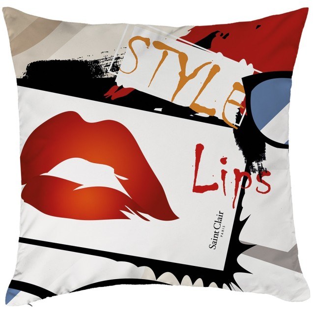 Μαξιλαροθήκη Διακόσμησης  Saint Clair Lipstick 50x70