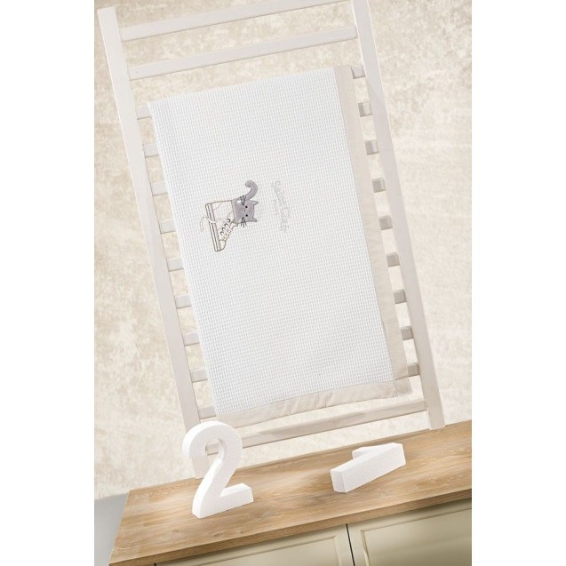 Κουβέρτα Κούνιας Saint Clair Πικέ Max 110x150