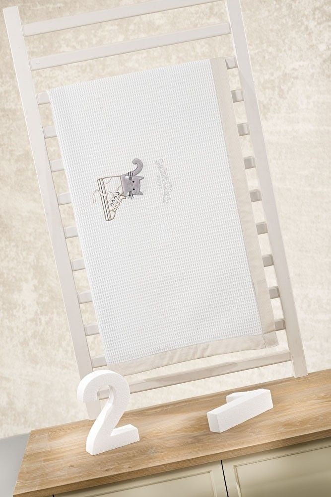 Κουβέρτα Κούνιας Saint Clair Πικέ Max 110x150