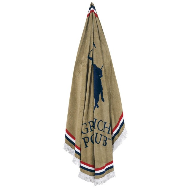 Στρογγυλή Πετσέτα Θαλάσσης Polo Club 2825 160 cm